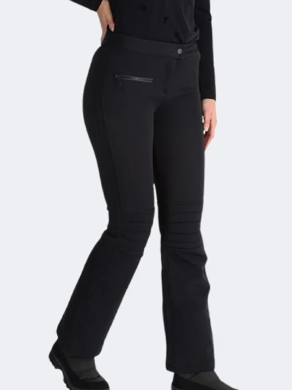 Sportalm Snowy Softshell Women Skiing Pant Black Trendy Work Pants