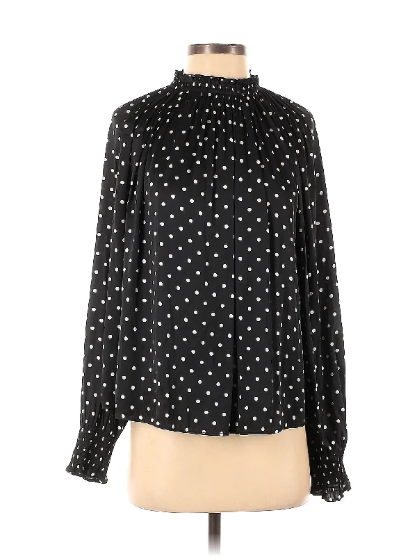 Long Sleeve Blouse Loose Fit Blouse