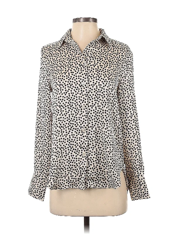 Long Sleeve Blouse Elegant Office Blouse