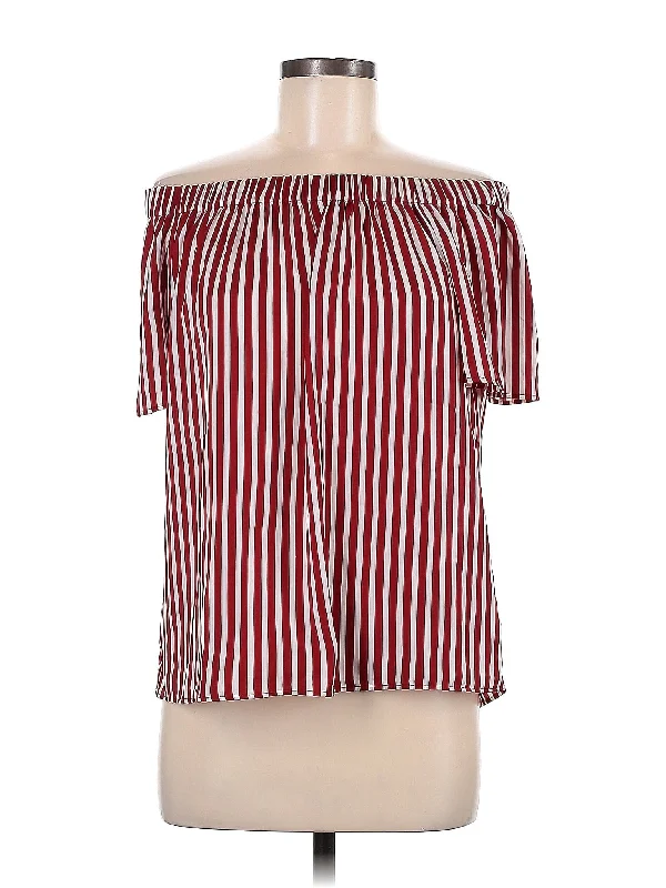Short Sleeve Blouse Balloon Sleeve Blouse