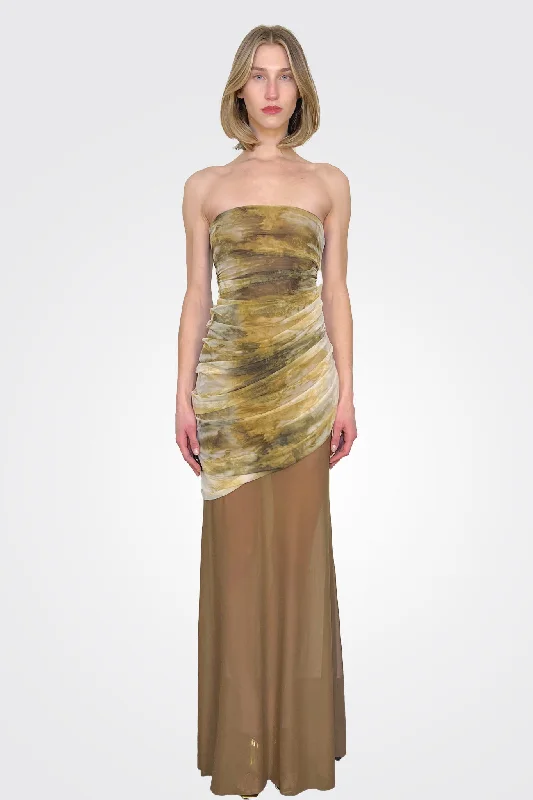 Miller Dress - Vineyard Green