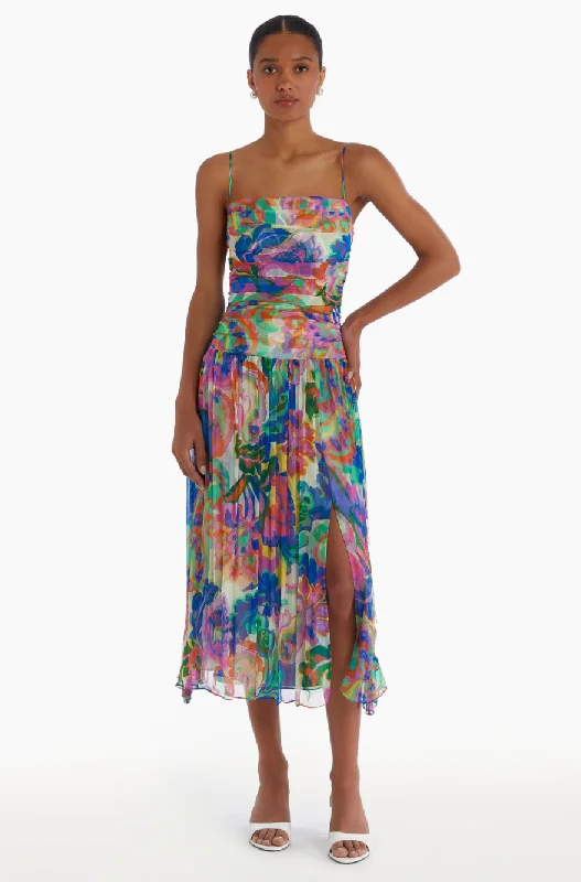Lumiere Dress - Fleetwood Print