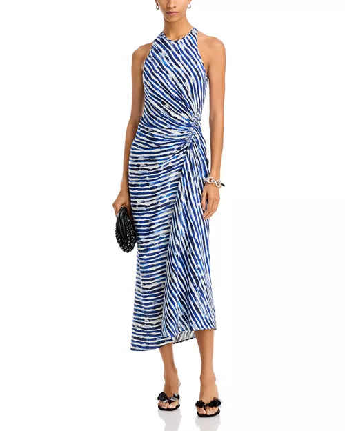 Ruby Dress - Navy Stripe