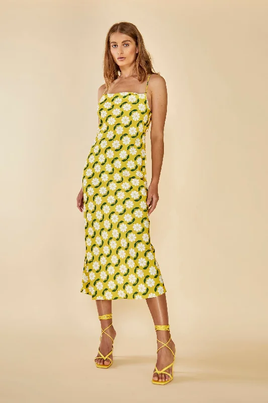 Glamorous Care Bias Cut Cowl Neck Cami Dress