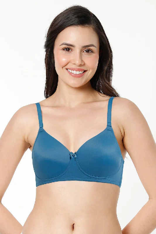Smooth Charm Padded Non-Wired T-Shirt Bra - Blue Sapphire Faux Fur Fabric Real Fur Fabric Shearling Fabric Smooth Charm Padded Non-Wired T-Shirt Bra - Blue Sapphire Faux Fur Fabric Real Fur Fabric Shearling Fabric