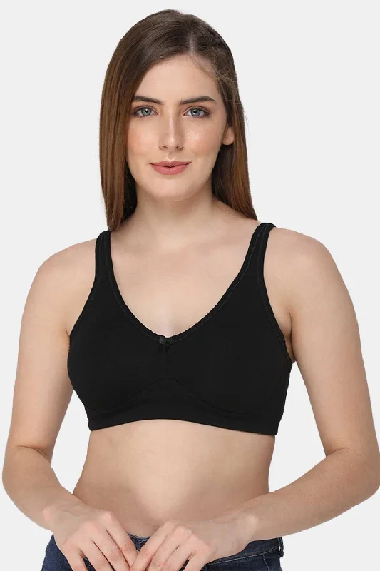 Full Coverage Non-Padded Non-Wired Back Closure Intimacy T-Shirt Bra Prime Shades - DEFT Modern Contemporary Chic