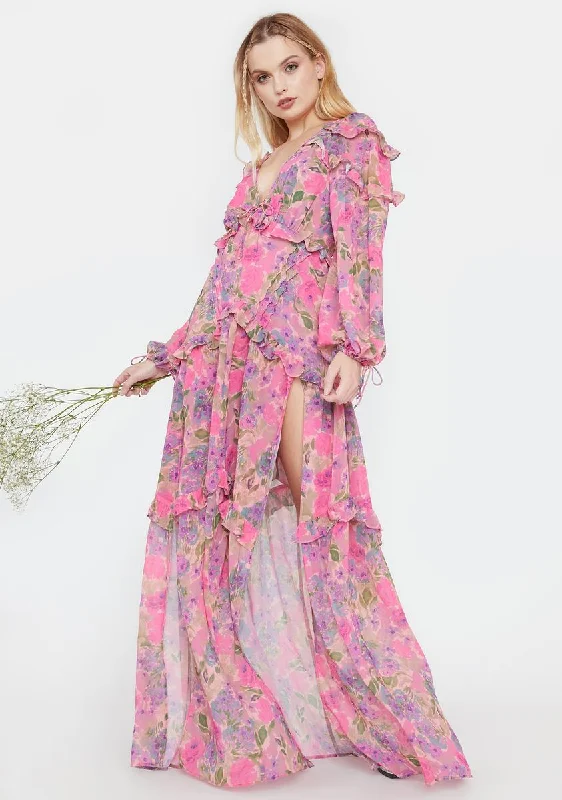 Annie Maxi Dress Fashionable Chiffon Maxi Dress