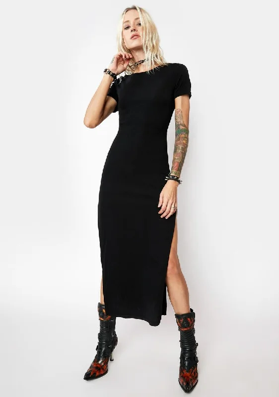 Betray Me Cutout Maxi Dress Chic Off-Shoulder Maxi Dress