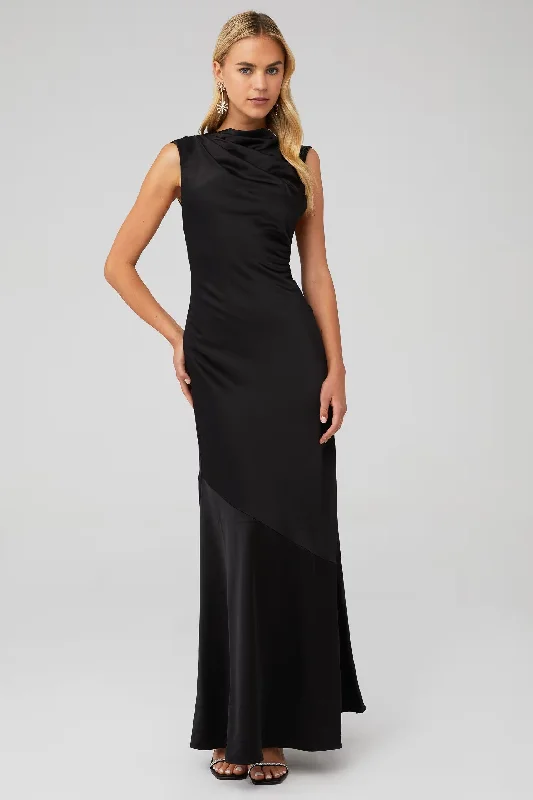 SIGNIFICANT OTHER "Lana" Maxi Dress Comfortable Ruffle Hem Maxi Dress