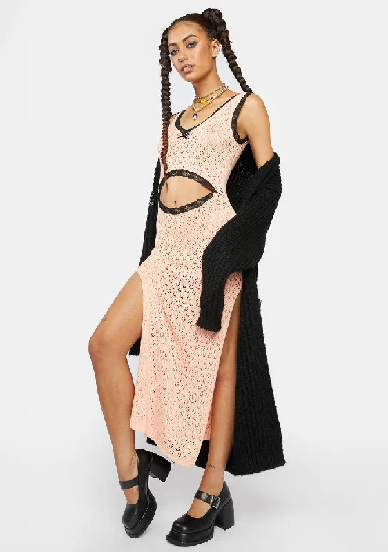 Canyon Maxi Dress Fashionable Maxi Dress with Fringe