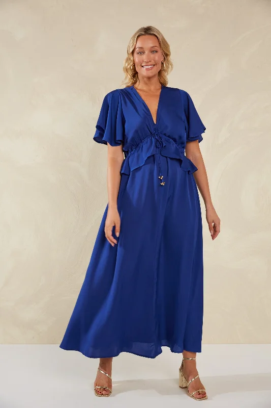 Haven - Portofino Frill Maxi Dress - Lago Fashionable Chiffon Tiered Maxi Dress