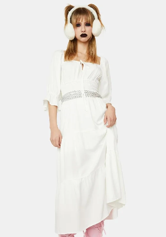 Look Good Maxi Dress Trendy Ruffled Maxi Dress