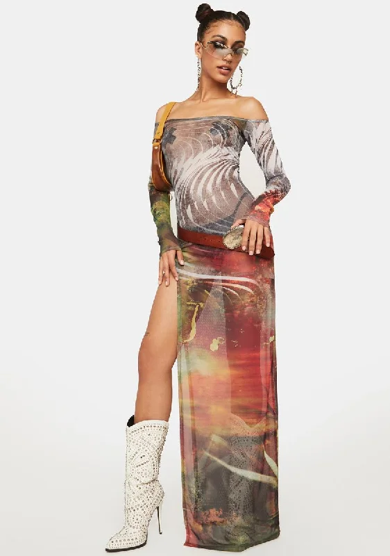 Monsoon Sheer Maxi Dress Cozy Wrap Maxi Dress
