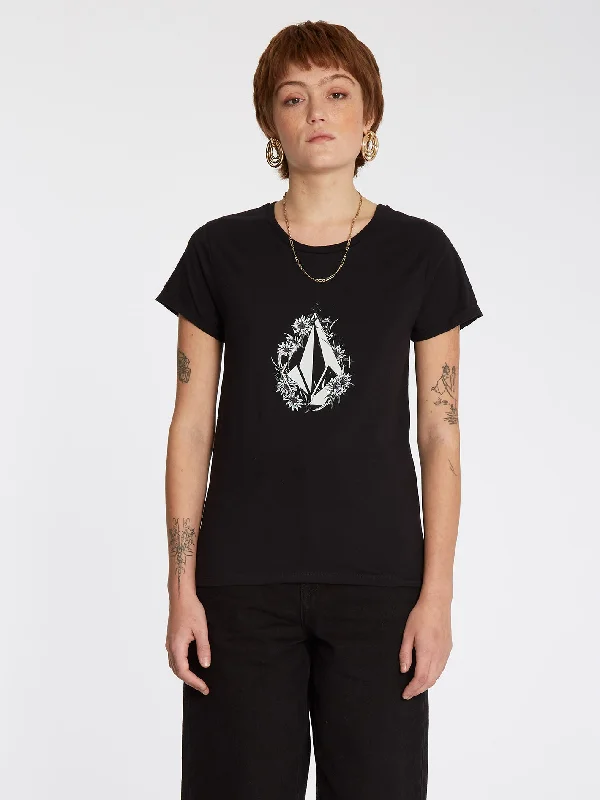 Radical Daze T-shirt - BLACK Fleece Fabric Down Fabric Feather Fabric