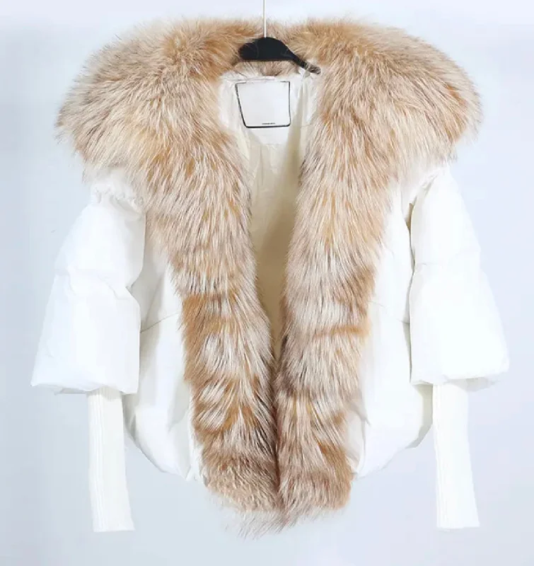 White/Gold Fox
