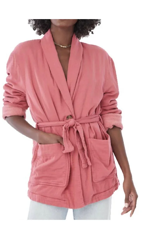 Marlon Wrap Jacket In Pale Pink Notch Collar Jacket Peter Pan Collar Jacket Cowl Neck Jacket Marlon Wrap Jacket In Pale Pink Notch Collar Jacket Peter Pan Collar Jacket Cowl Neck Jacket