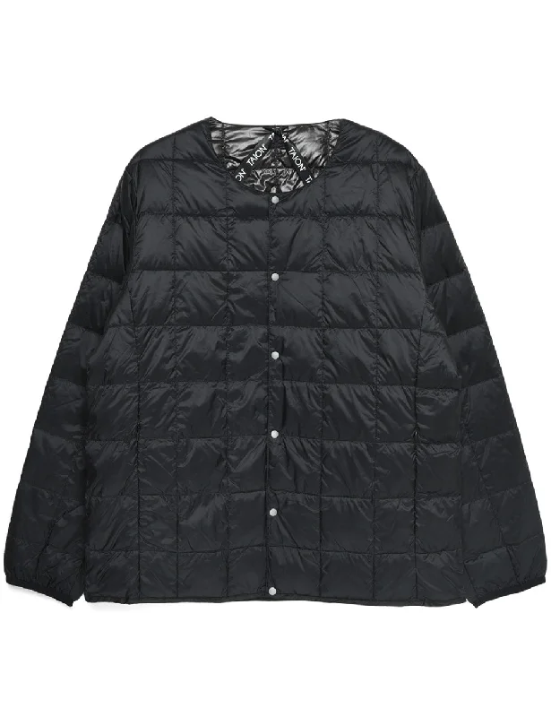 Taion Taion-104 Down Jacket Black Trench Coat Raincoat Waterproof Jacket