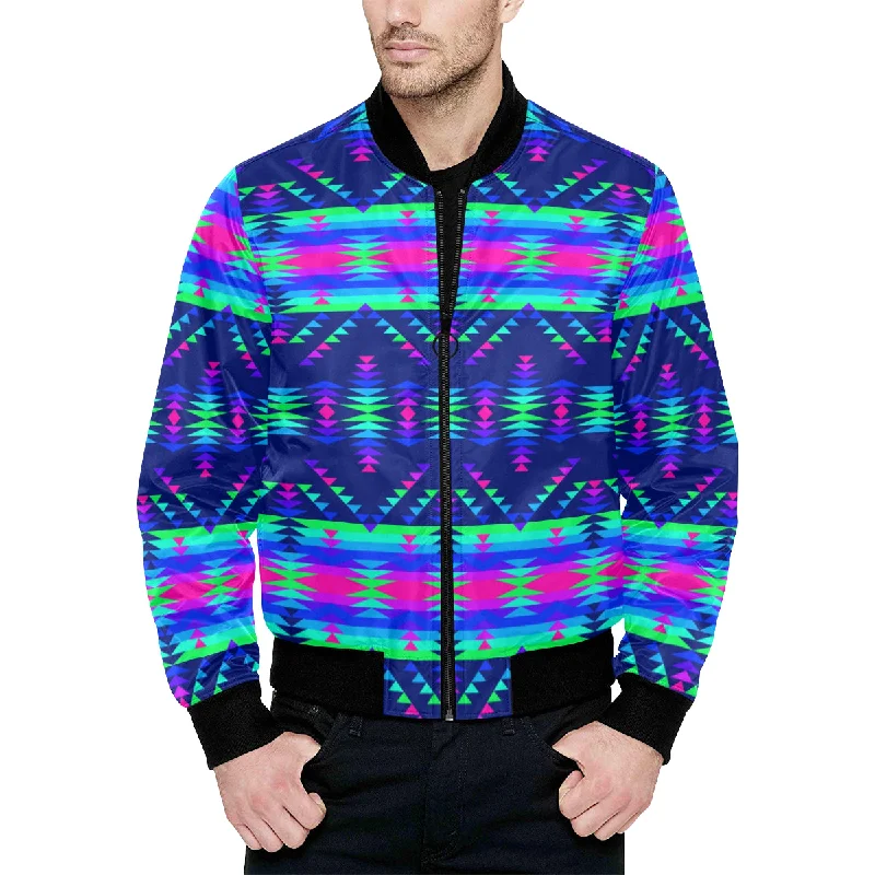 Visions of Peace Talks Unisex Heavy Bomber Jacket with Quilted Lining A-Line Jacket Boat Neck Shawl Collar Visions of Peace Talks Unisex Heavy Bomber Jacket with Quilted Lining A-Line Jacket Boat Neck Shawl Collar