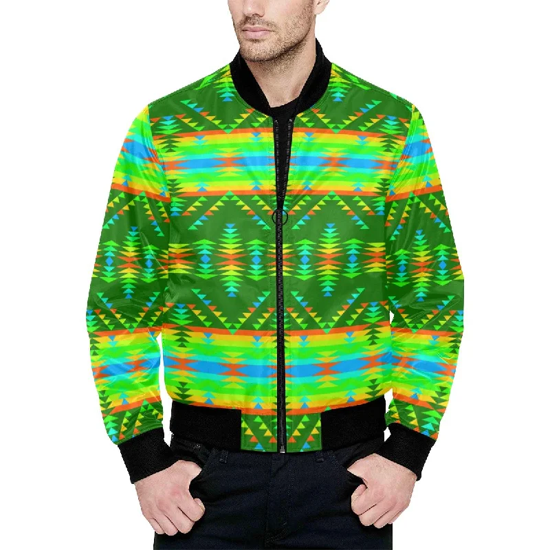 Visions of Peaceful Fall Unisex Heavy Bomber Jacket with Quilted Lining Welt Pockets Slit Pockets Flap Pockets Visions of Peaceful Fall Unisex Heavy Bomber Jacket with Quilted Lining Welt Pockets Slit Pockets Flap Pockets