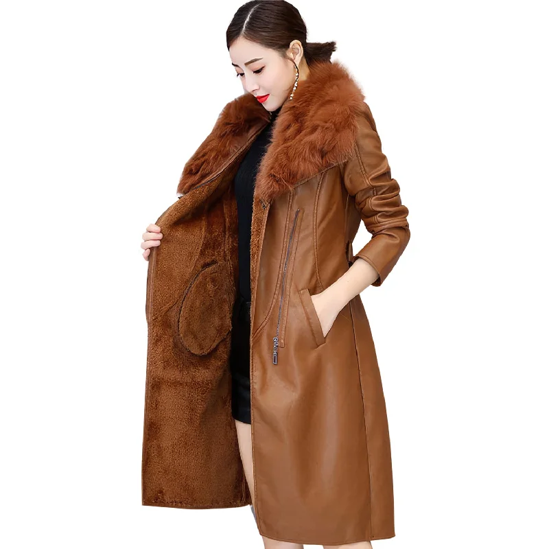 Women’s Brown Genuine Sheepskin Sherpa Shearling Faux Fur Lined Slim Fit Winter Warm Casual Fashion Leather Jacket Cotton Jacket Linen Jacket Terry Jacket Women’s Brown Genuine Sheepskin Sherpa Shearling Faux Fur Lined Slim Fit Winter Warm Casual Fashion Leather Jacket Cotton Jacket Linen Jacket Terry Jacket