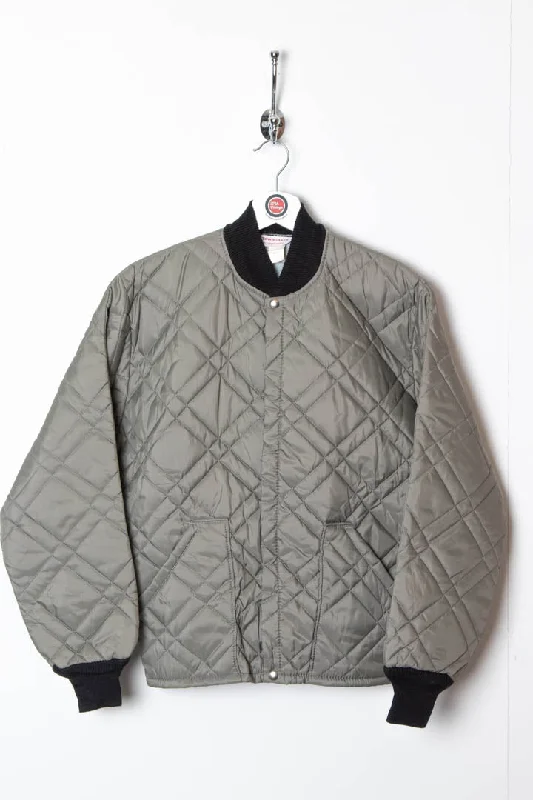 Women's Towncraft Quilted Bomber Jacket (S) Striped Jacket Polka Dot Jacket Floral Jacket Women's Towncraft Quilted Bomber Jacket (S) Striped Jacket Polka Dot Jacket Floral Jacket