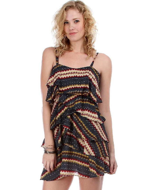 Printed Tier Layered Spaghetti Strap Tank Mini Dress Gray Mustard Burgundy Elegant Floral-Print Mini Dress Printed Tier Layered Spaghetti Strap Tank Mini Dress Gray Mustard Burgundy Elegant Floral-Print Mini Dress