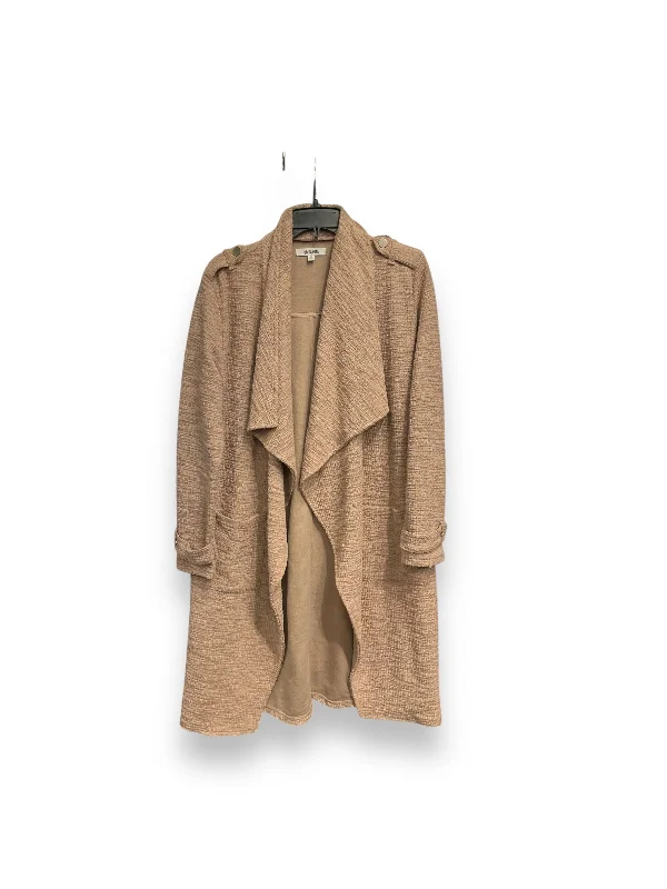 Jacket Other By Bb Dakota In Tan, Size: S Knit Jacket Woven Jacket Fleece Jacket
