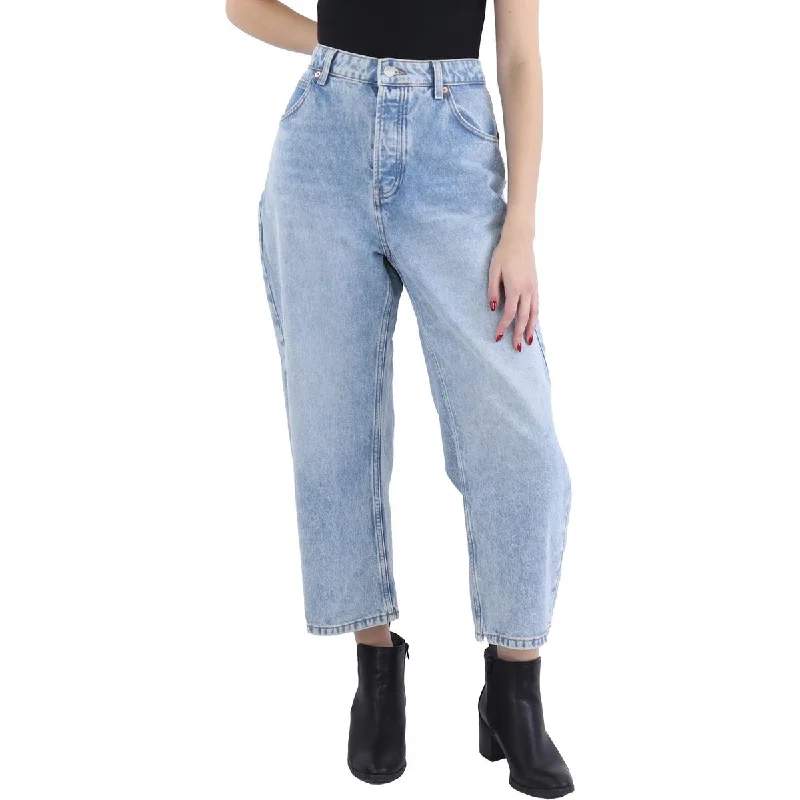 Deep Trance Womens Mid-Rise Dropped Crop Boyfriend Jeans Comfortable Stretch Fit Jeans Deep Trance Womens Mid-Rise Dropped Crop Boyfriend Jeans Comfortable Stretch Fit Jeans