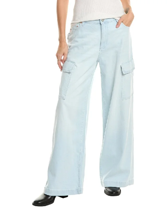DL1961 Zoie Poolside Wide Leg Jean Casual Distressed Skinny Jeans