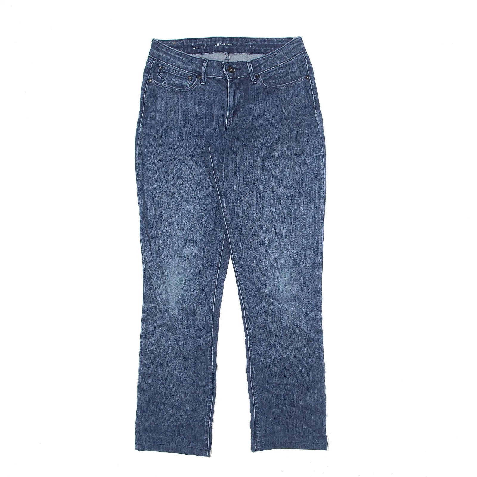 LEVI'S Bold Curve Blue Jeans W29 L29 Classic Blue Denim Jeans