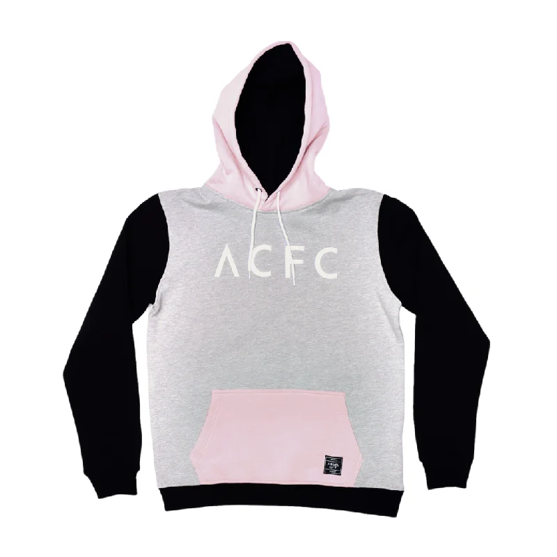 Angel City FC Unisex Remix Color Block Hoodie Hoodie with Longline Fit Extended Stylish Angel City FC Unisex Remix Color Block Hoodie Hoodie with Longline Fit Extended Stylish