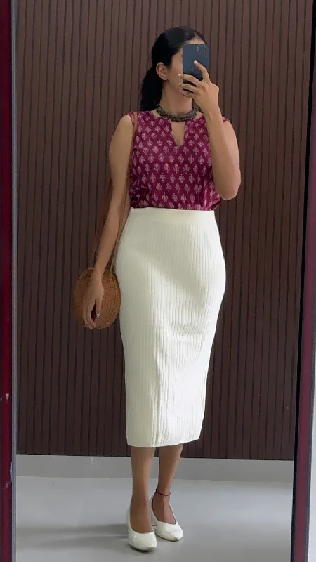 Flora  Skirt and Top Combo tiered skirt playful