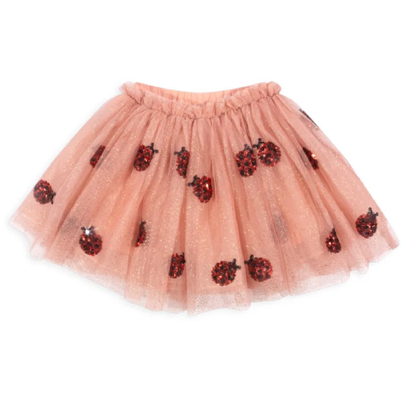 Konges Sløjd Ladybug Sequin Yvonne Ladybug Skirt denim skirt classic