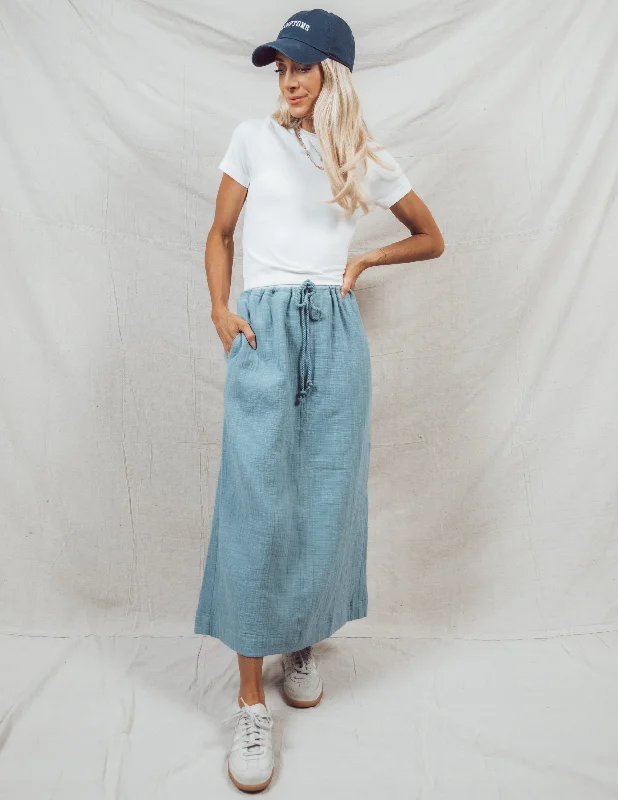 Lianna Maxi Skirt lightweight skirt design