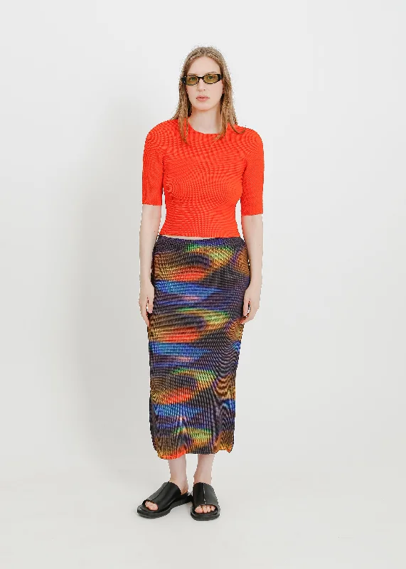 OPAL SKIRT / BLUR modal blend skirt