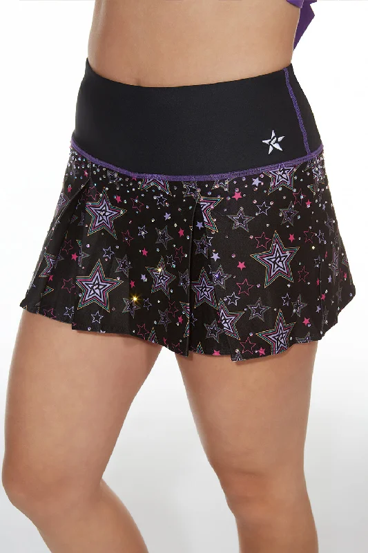 Pleated Skirt in Stardom cashmere skirt plush