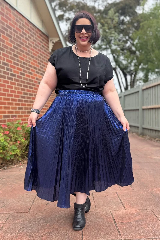 Jiselle Midi Skirt cotton skirt soft