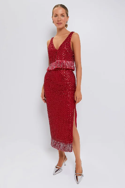Ruby Randall Top and Maxi Skirt Set cotton skirt soft