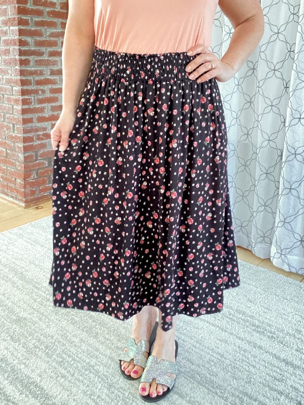 Fine Place to Be Skirt casual skirt length