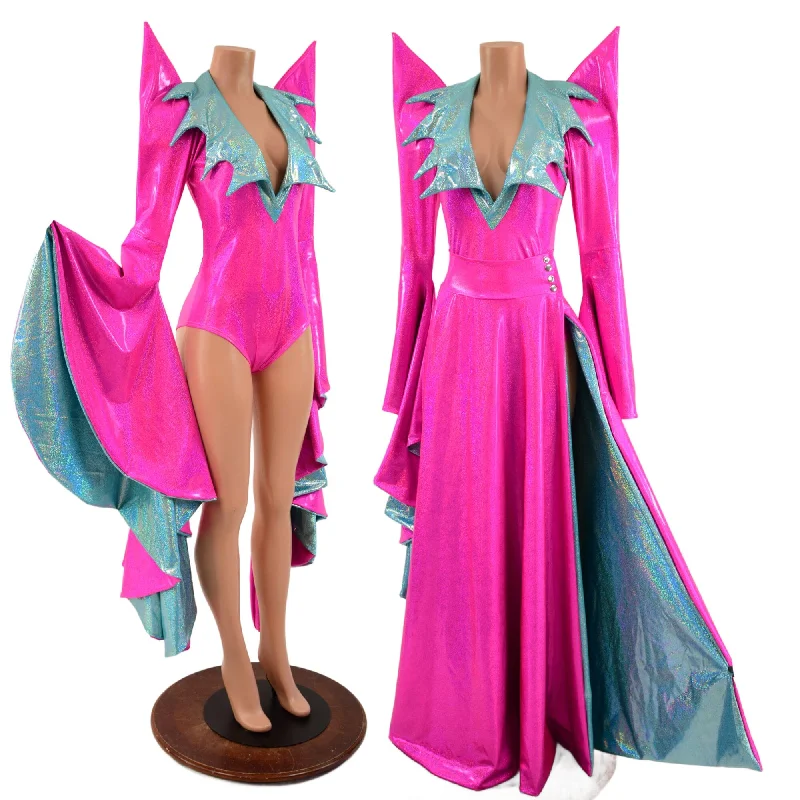 Sorceress Sleeve Romper and Breakaway Skirt Set lace skirt romantic