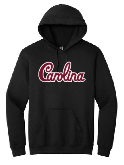 South Carolina Gamecocks Script Hoodie- Adult/Black Hoodie with Reflective Safety Nightwear South Carolina Gamecocks Script Hoodie- Adult/Black Hoodie with Reflective Safety Nightwear